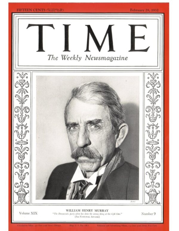 TIME magazine featured a stern-faced Gov. Bill Murray.