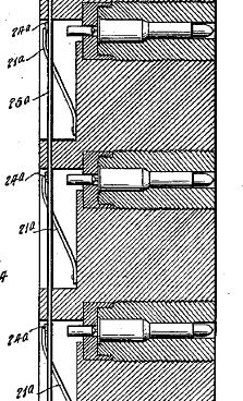 Bazooka-bullets-AOGHS Patent drawing of 1930s era well perforating bullets with charges.