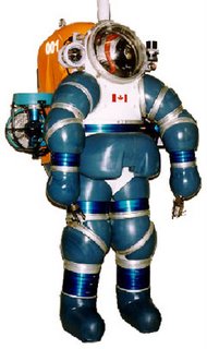 Deep-sea-suit-AOGHS The modern offshore oil industry “Hardsuit 2000” includes 16 rotary joints.