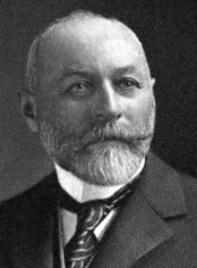 Portrait of Standard Oil chemist Herman Frasch, later known as the "Sulfur King."