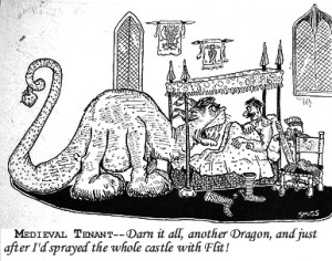 January petroleum history Dr. Seuss first ad for Flit bug spray