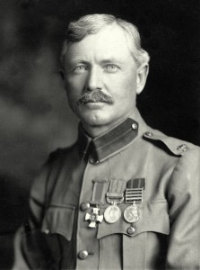 Portrait of Maj. Frederick R. Burnham in his British Army uniform, 1901.