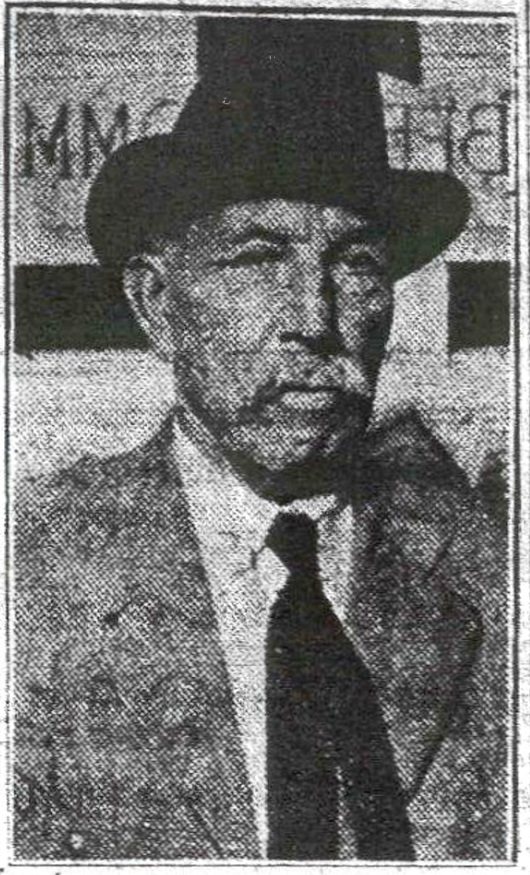 Oklahoma newspaper photo of Mareau F. VaViness, 1927.