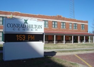 The first Hilton Hotel is a Cisco tourist attraction.