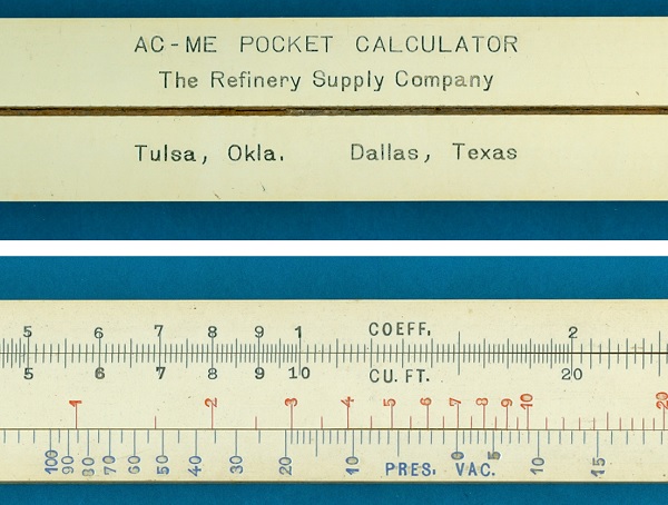 Closeup view of the Refinery Supply Company, Tulsa, Oklahoma.