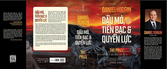 Front and back cover of The Prize: The Epic Quest for Oil, Money & Power.